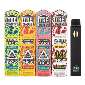 TRE HOUSE THC-O LIVE RESIN DISPOSABLES